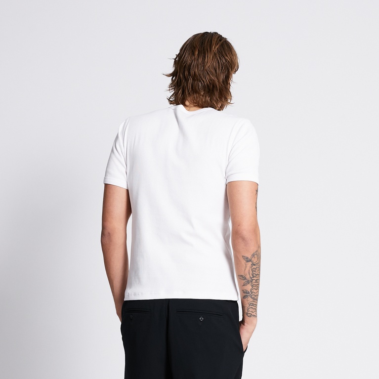 Rib knit tee "Vincent"